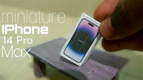 Miniature Iphone 14 Pro Max Unboxing Youtube