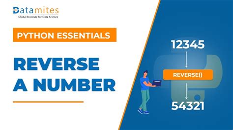 Reverse A Number In Python Python Tutorial For Beginners Youtube