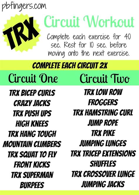 Trx Tabata Workout Eoua Blog