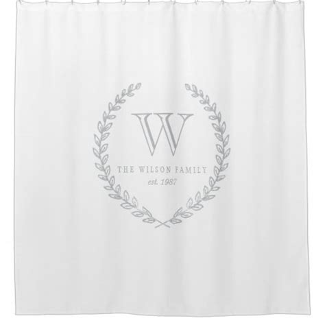 Popular 31 Monogrammed Sstrhower Curtains Unique Shower Curtain