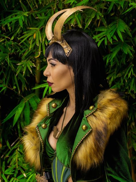 Original Premium Lady Loki Cosplay Costume Medium - Etsy