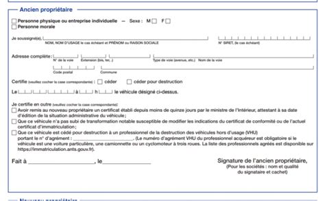 Carte Grise Et Certificat De Cession Toutes Les D Marches