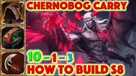 Smite How To Build Chernobog Chernobog Carry Build Season 8 Conquest