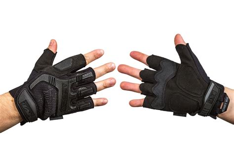 Mechanix Wear M Pact Fingerless Gloves Black M