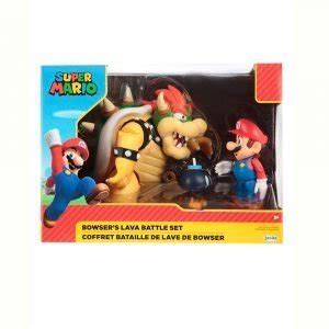 Mario Bros Set Batalla De Lava Bowser Tienda Javer