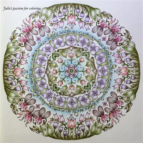 World Of Flowers By Johanna Basford Colored By Julies Passion For