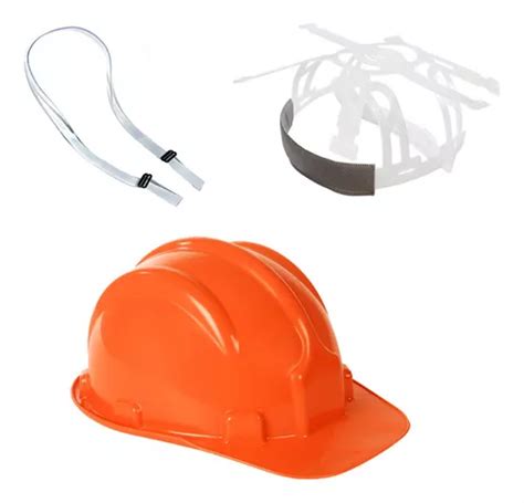 Kit 5 Capacete Obra Cinza Engenheira Civil Jugular Pvc Parcelamento