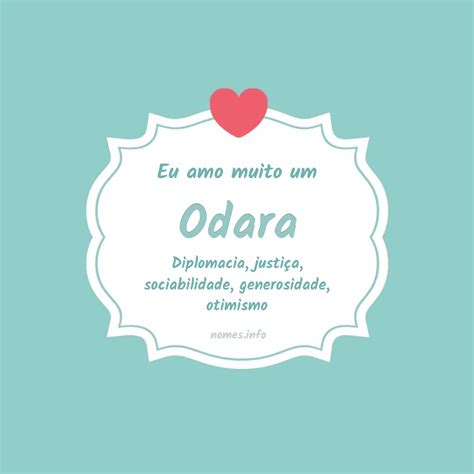 Odara Significado Nome - Significado do nome Odara