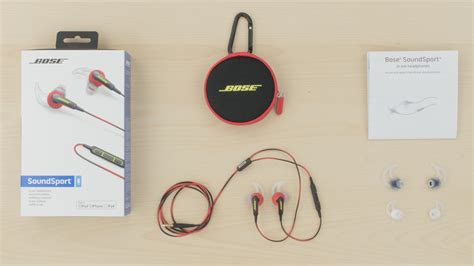 Bose SoundSport In-Ear Review - RTINGS.com