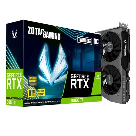 Placa de Vídeo ZOTAC GeForce RTX 3060 Ti KaBuM