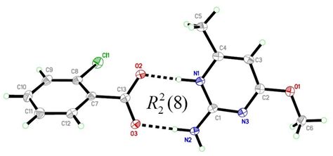 Molecular Structure Of I Showing The Atomic Numbering Scheme