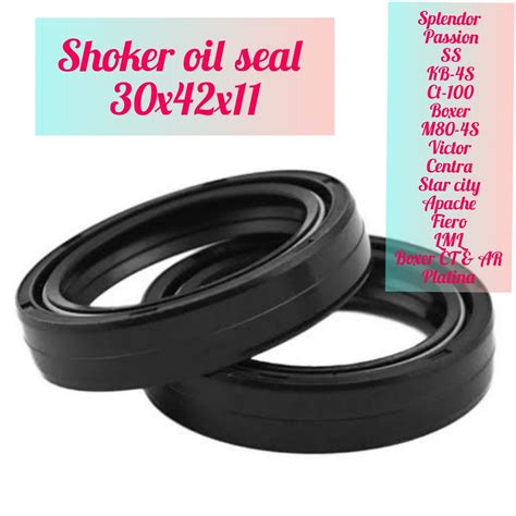 Rubber Black Splendor Fork Oil Seal For Bike Size X X At Rs