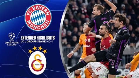 Bayern Vs Galatasaray Extended Highlights Ucl Group Stage Md 4 Cbs Sports Golazo Youtube