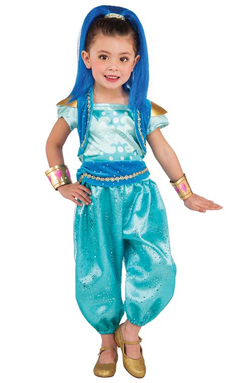 Shimmer & Shine: Shine Deluxe Child Costume - PartyBell.com