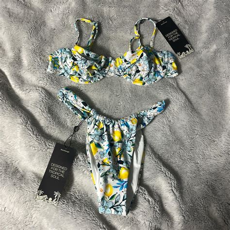 Brand New Blackbough Lemon Bikini With Tags And Depop