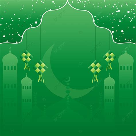 Background Hari Raya Aidilfitri Latar Belakang Vektor Desain Ukuran