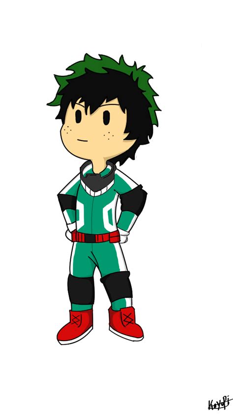 Chibi Deku By Koyupi On Deviantart