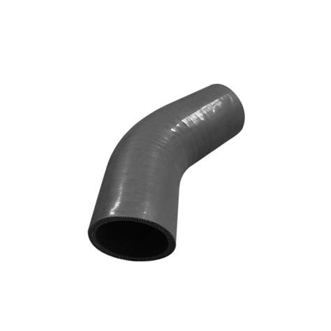 To Inch Black Silicon Hose Reducer Degree Elbow Coupler