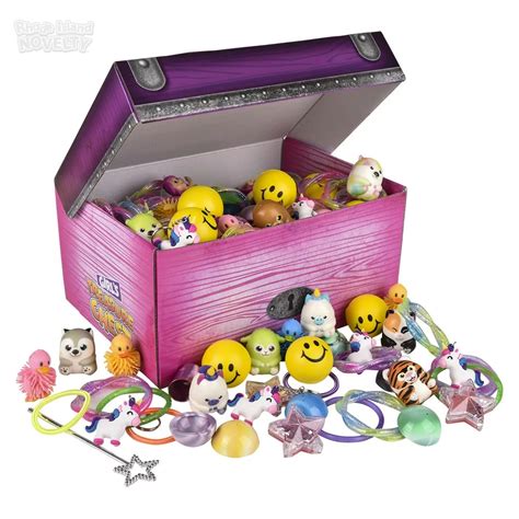 Girl Treasure Chest Toy Assortment 100pcsbox