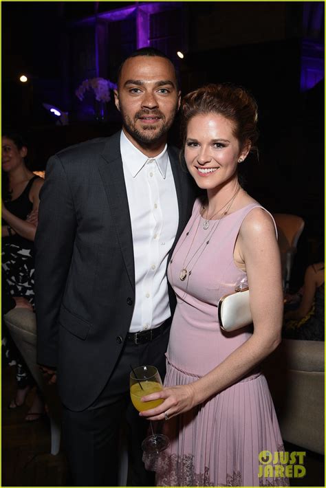 Sarah Drew Shares Reaction To Watching Jesse Williams Nude Scene On