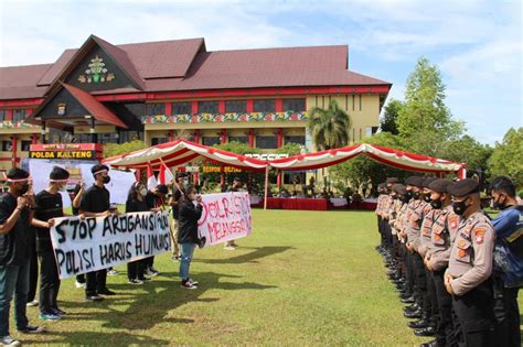 Peringati Hari Ham Sedunia Polda Kalteng Gelar Lomba Orasi