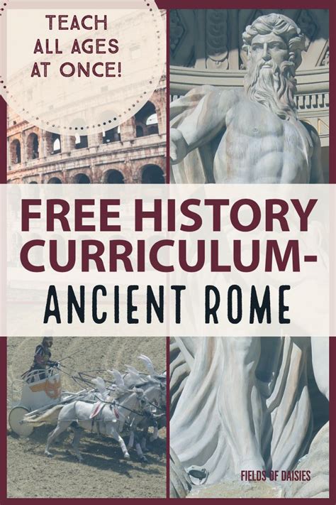 Free World History Curriculum- Part 4: Ancient Rome | World history ...