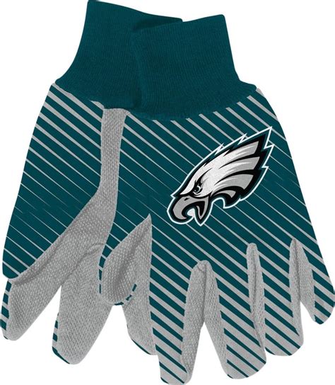 Philadelphia Eagles Two Tone Adult Gloves | ToodleBoys Sports Custom Game Day Gear | Sports Fan Shop