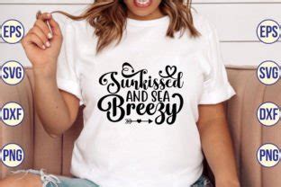 Sunkissed And Sea Breezy Svg Cut File Graphic By Trendy Svg Gallery