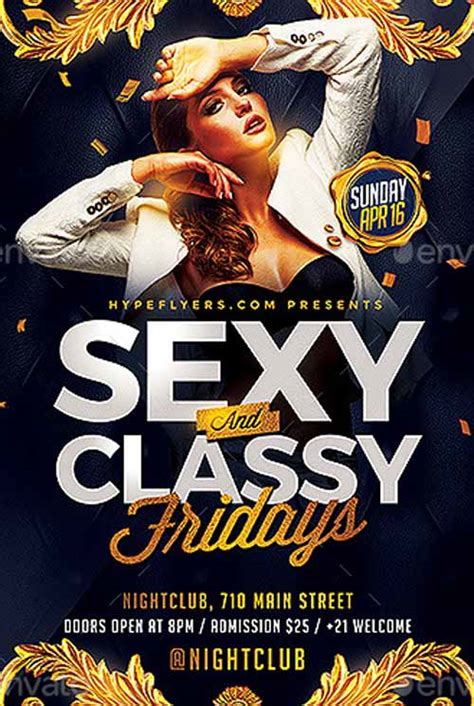 Download The Sexy And Classy Party Flyer Template Psd Flyer Ffflyer