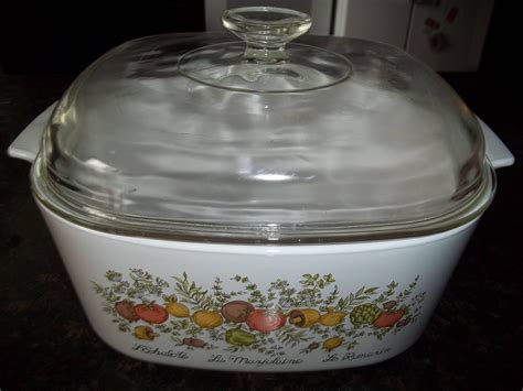 Corningware Spice Of Life 15 Quart Casserole Bake And Serve Vintage