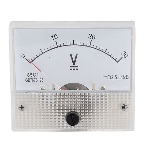 85C1 Class 2 5 Accuracy DC 0 30V Range Analog Voltmeter Volt Meter