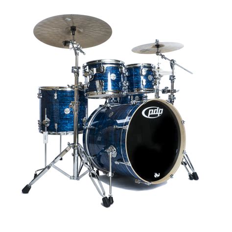 PDP Drums Concept Maple 22 CM5 Shell Pack Blue Strata Gear4music