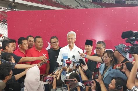 Ganjar Tegaskan PDIP Solid Barang Siapa Memecah Partai Ini Anda