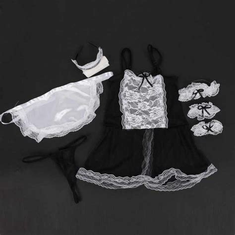 Jual Lingerie Costume Cosplay Je Maid Kostum Pelayan Pembantu