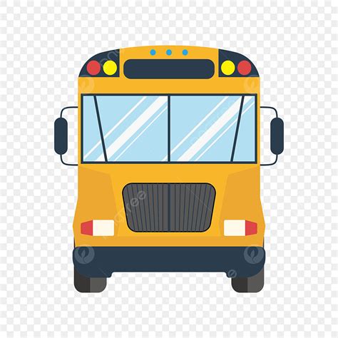 Cartoon School Bus Ppt Decoration Illustration, School Bus Decoration ...