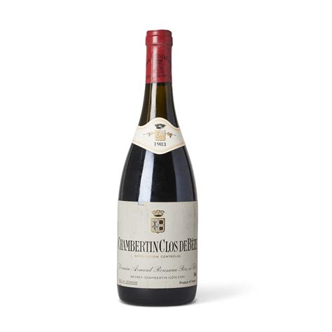 Domaine Armand Rousseau Chambertin Clos De Bèze 1983 Grand Cru Côte