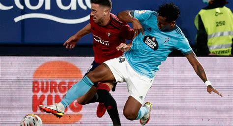 Con Renato Tapia Celta de Vigo igualó 0 0 con Osasuna por la fecha 2