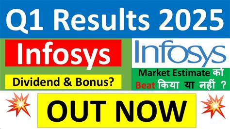 Infosys Q1 Results 2025 Infosys Results Today Infosys Share News