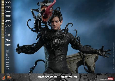 Hot Toys SPIDER MAN3 Spider Man Black Edition 1 6