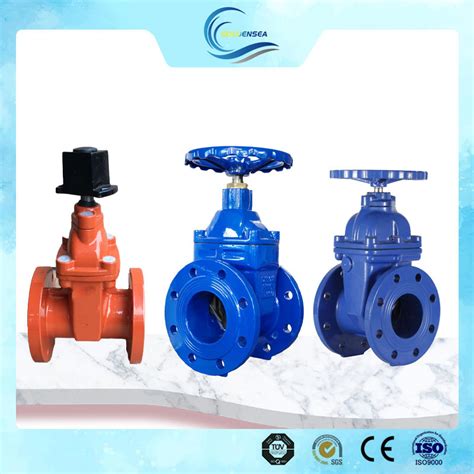 DIN Pn10 Pn16 Ductile Cast Iron Ggg50 Hand Wheel Resilient Seated Water