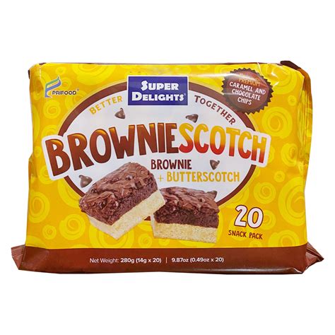 Super Delight Brownie Scotch Caramel And Chocolate Chips Bite Sx G