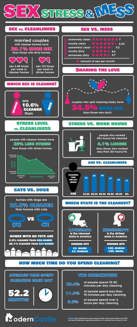 Study A Clean Home Yields More Sex Less Stress Modern Castle