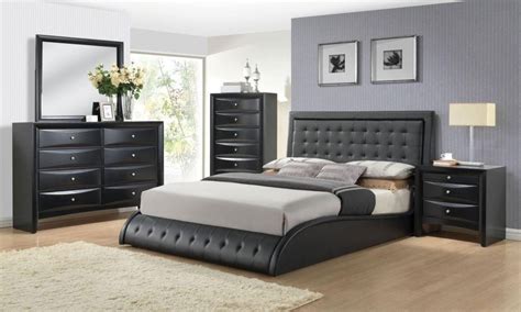 Tirrel Black Modern Bedroom Set | Las Vegas Furniture Store | Modern ...