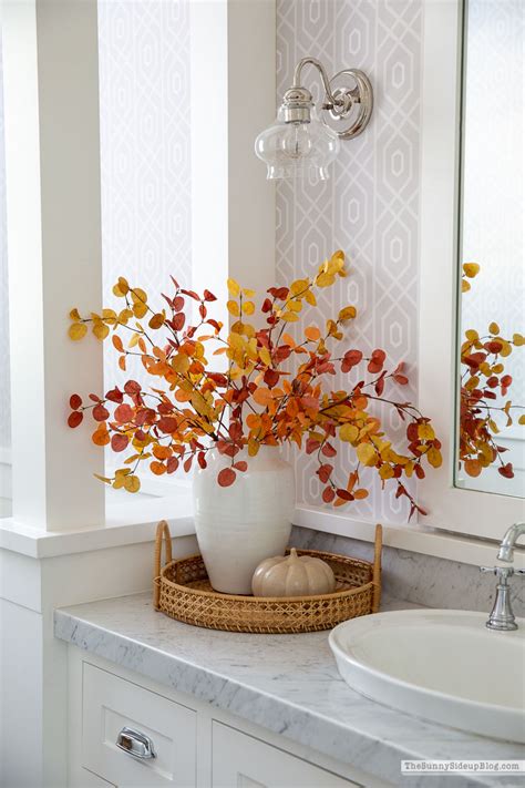 Fall Bathroom Decor The Sunny Side Up Blog