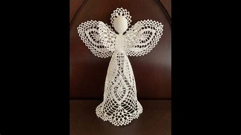 Spectacular 12 Angel Christmas Tree Topper Crochet Tutorial 14