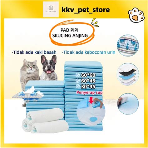 Jual Pad Pipis Kucing Anjing Disposable Popok Popok Pelatihan Hewan