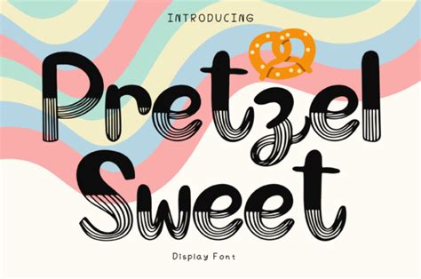 Pretzel Sweet Font By AchiArt Creative Fabrica