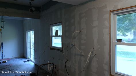 New Insulation, Drywall, Spackle, Kitchen Renovation Domestic Deadline