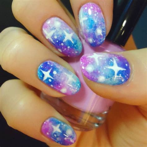 50 Gorgeous Galaxy Nail Art Designs and Tutorials 2022