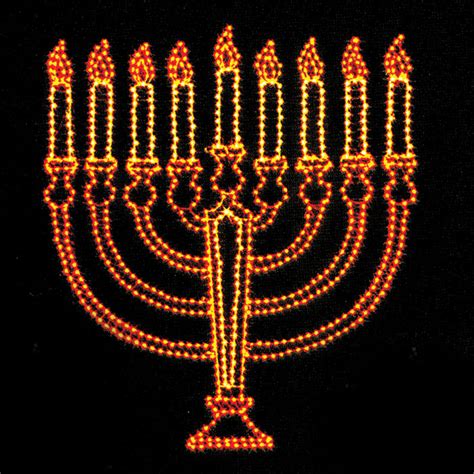 Menorah - Holiday Outdoor Decor